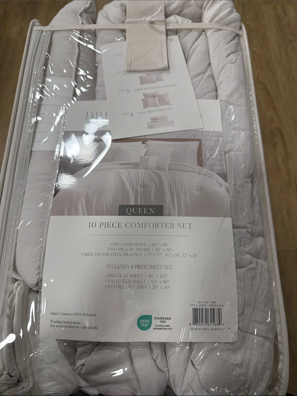 Dream Stories 10-Piece Super Soft Comforter Set